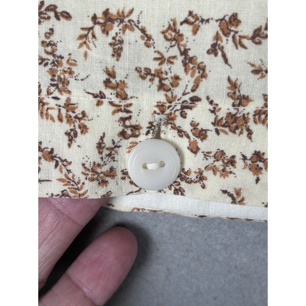 VTG 70's Miss Petticoat Prairie Sunbonnet Core Button Up Pillow Sham